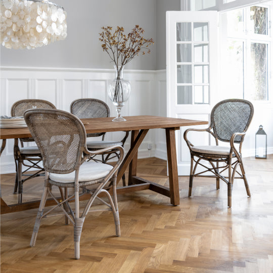 Lucas Teak Dining Table 240x100cm