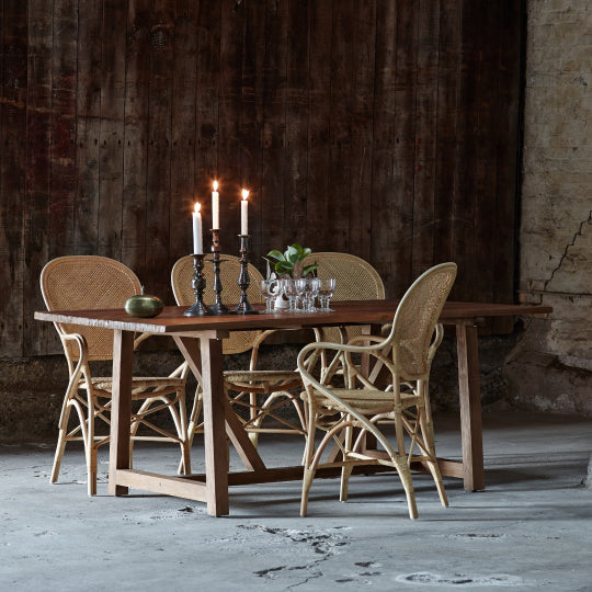 Lucas Teak Dining Table 240x100cm