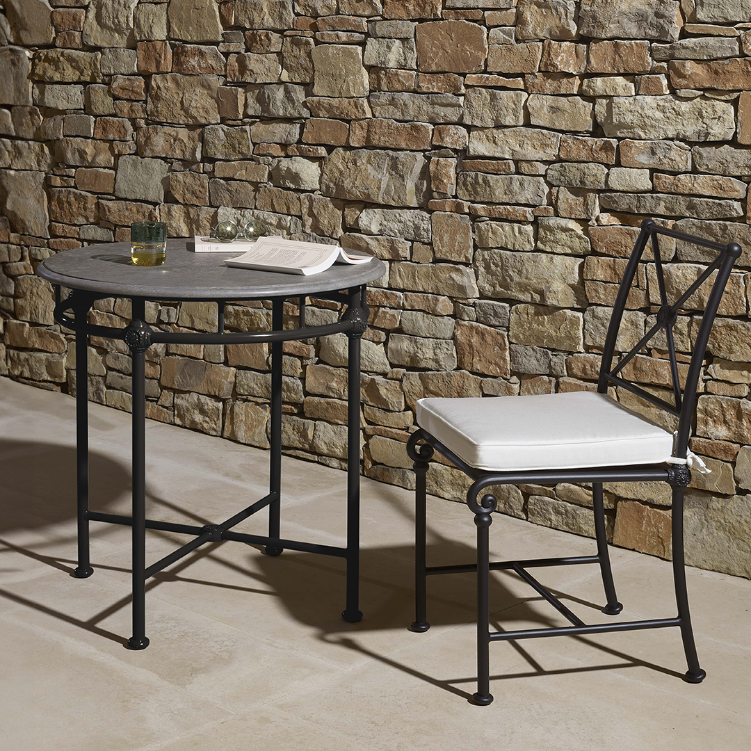 1800 MARBLE BISTRO TABLE 80CM