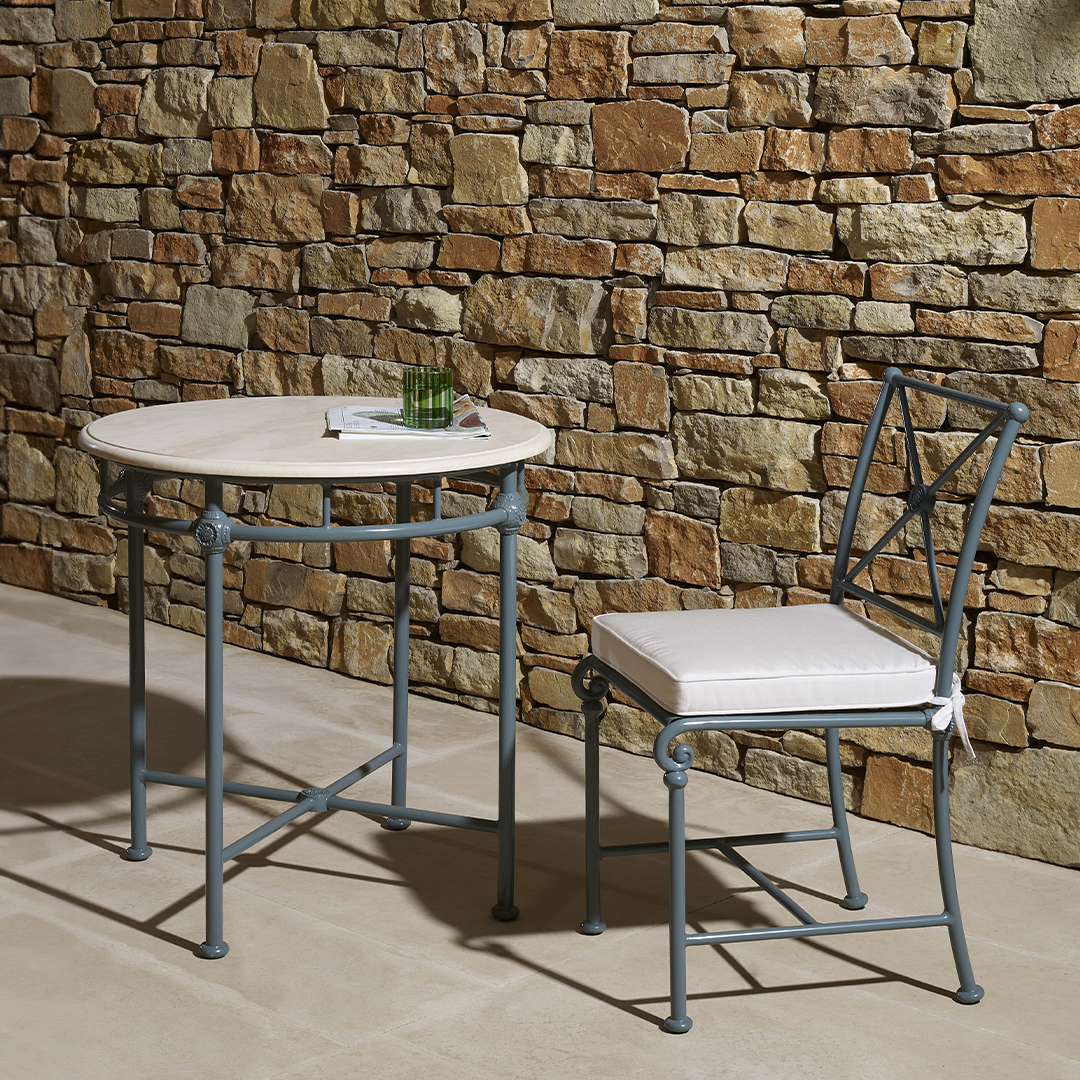 1800 MARBLE BISTRO TABLE 80CM