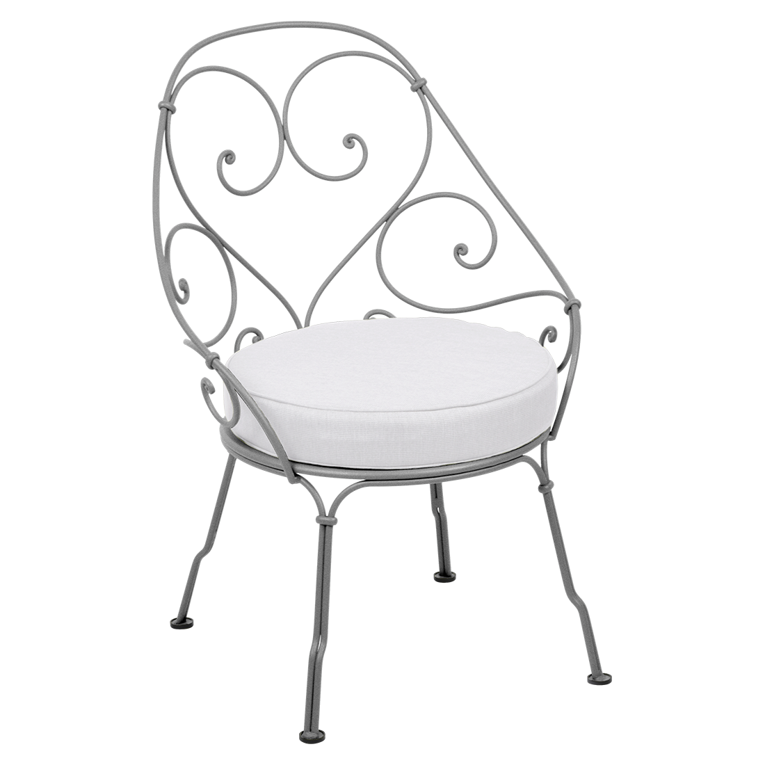 1900 CABRIOLET ARMCHAIR with OFF-WHITE CUSHION