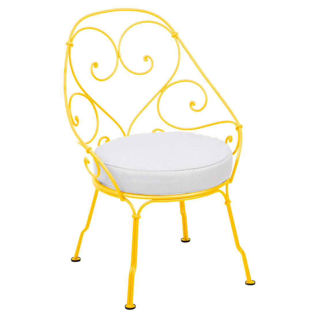 1900 CABRIOLET ARMCHAIR with OFF WHITE CUSHION