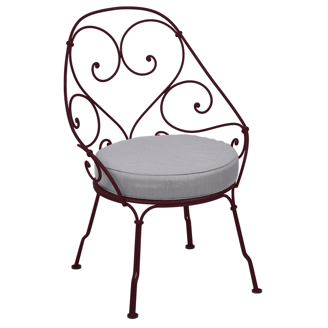 1900 CABRIOLET ARMCHAIR with FLANNEL GREY CUSHION