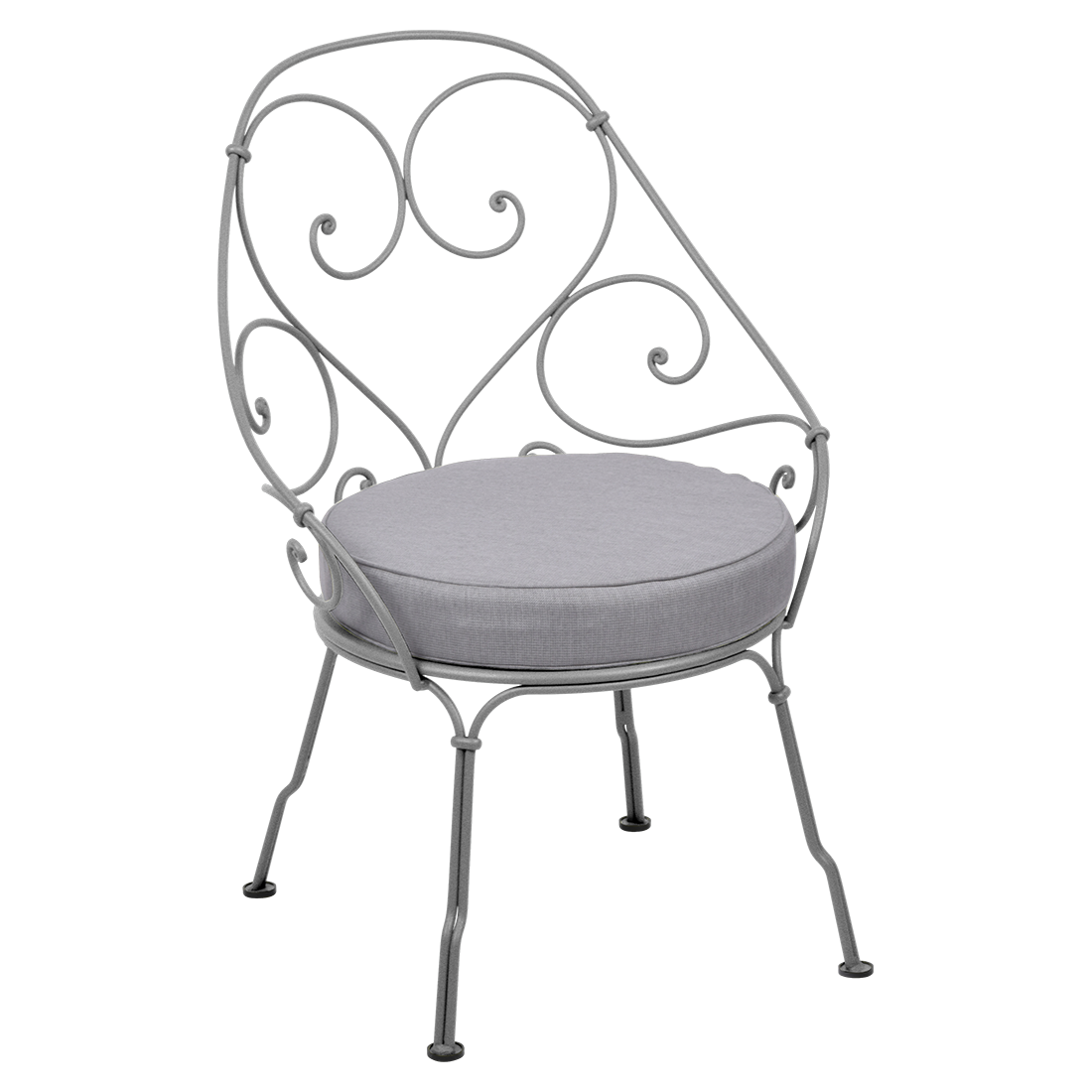 1900 CABRIOLET ARMCHAIR with FLANNEL GREY CUSHION