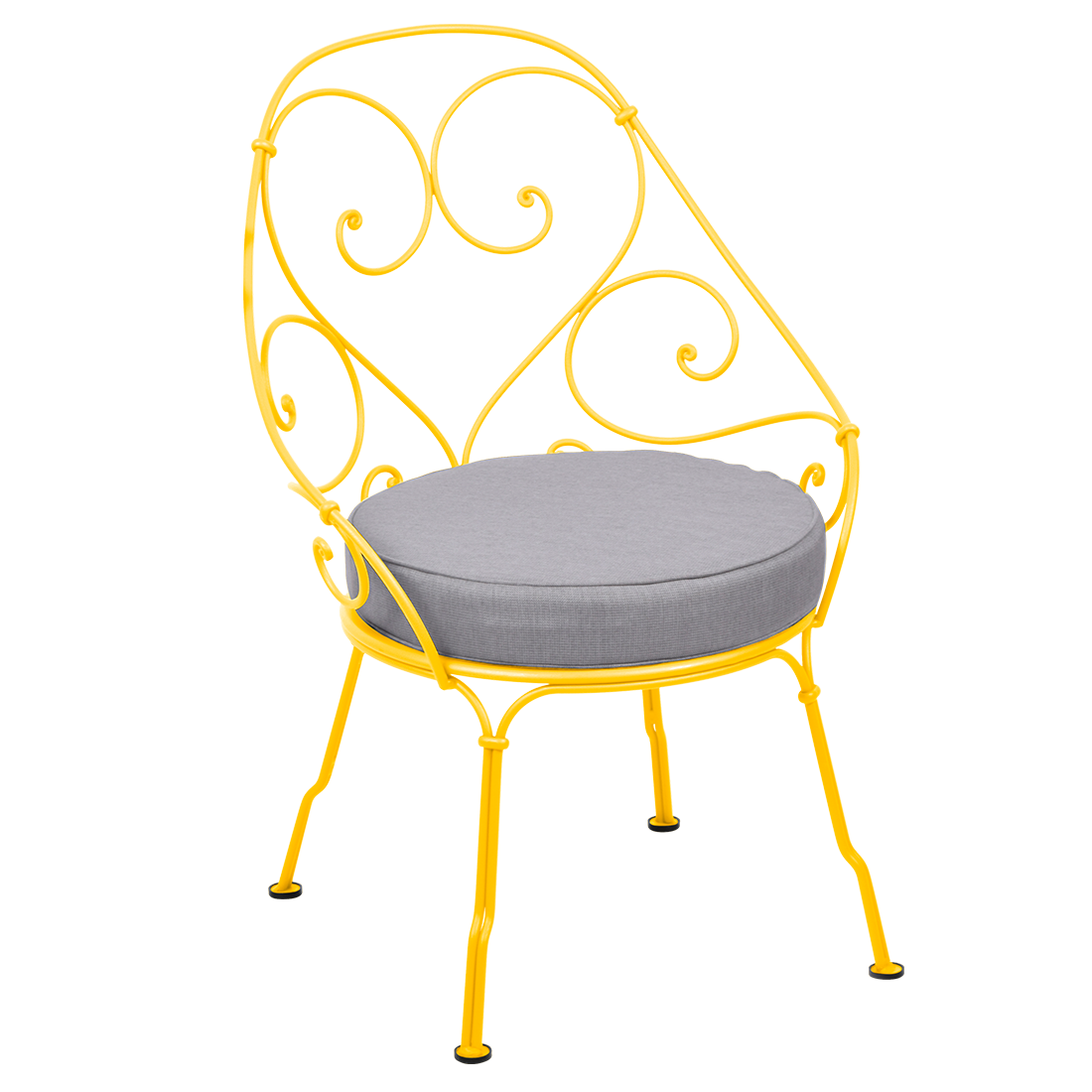 1900 CABRIOLET ARMCHAIR with FLANNEL GREY CUSHION