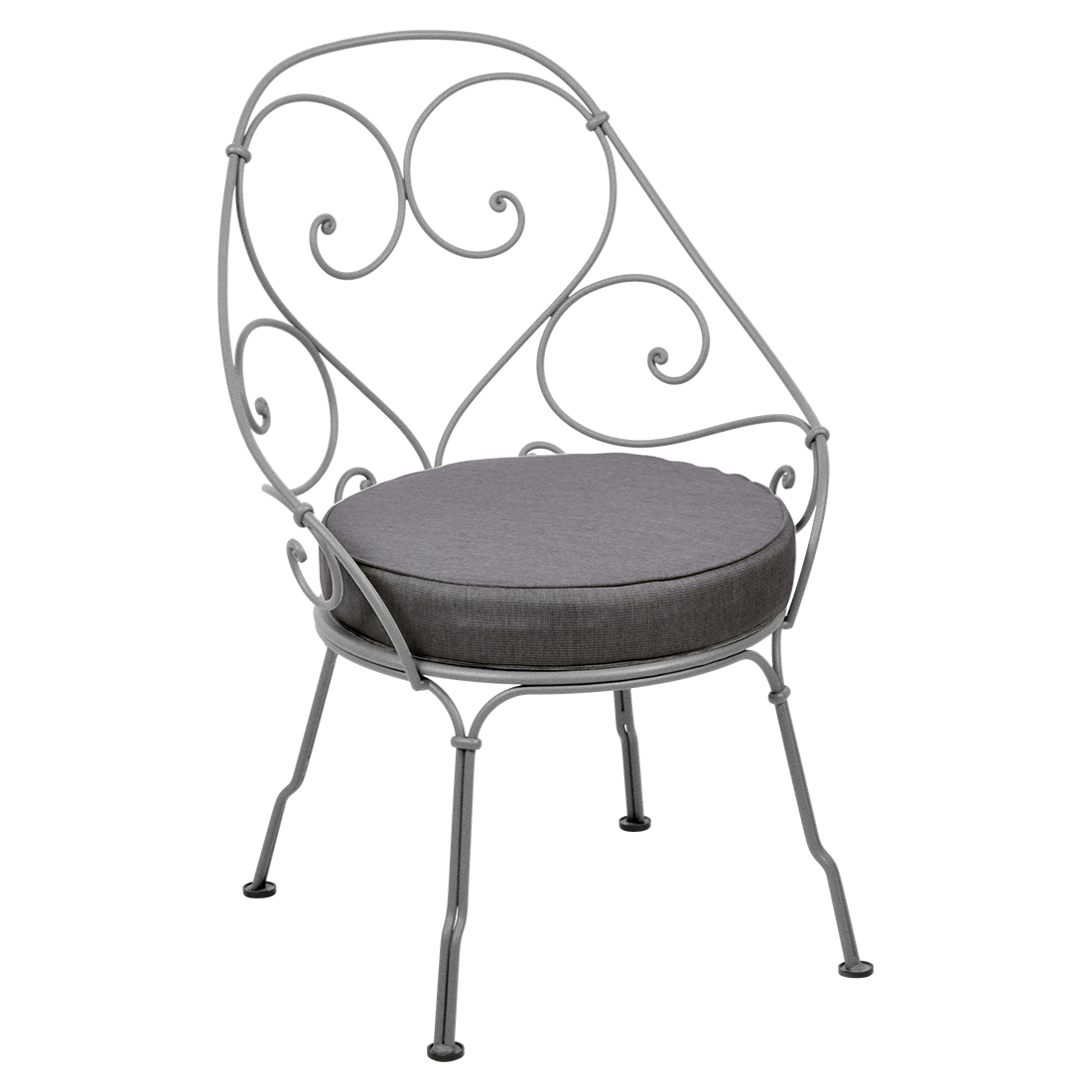 1900 CABRIOLET ARMCHAIR with GRAPHITE GREY CUSHION