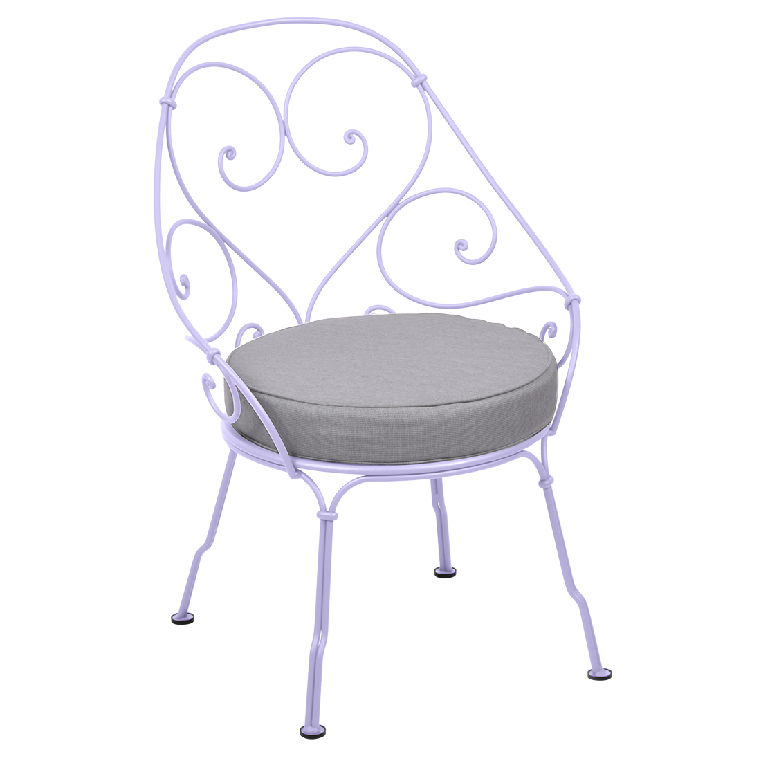 1900 CABRIOLET ARMCHAIR with FLANNEL GREY CUSHION