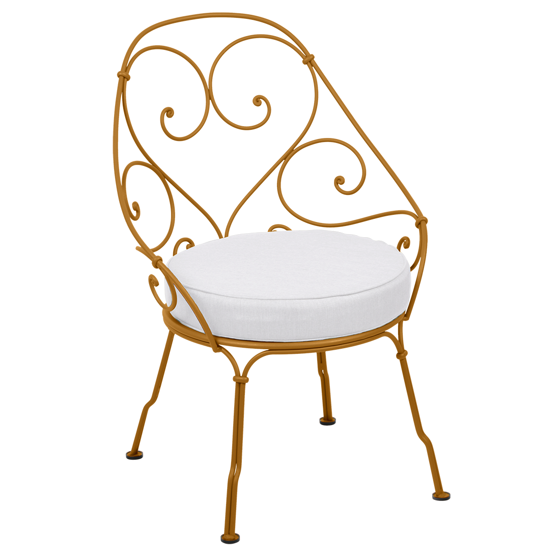 1900 CABRIOLET ARMCHAIR with OFF-WHITE CUSHION