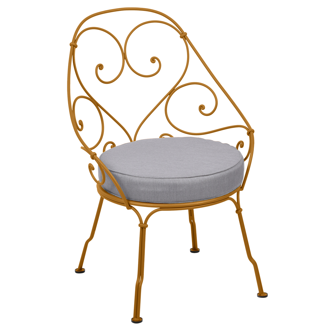 1900 CABRIOLET ARMCHAIR with FLANNEL GREY CUSHION