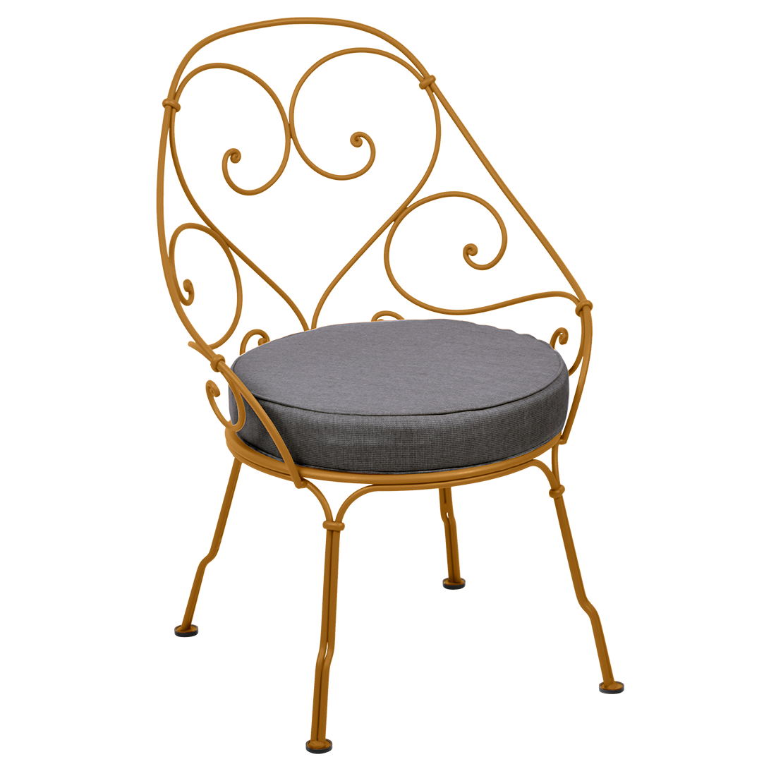 1900 CABRIOLET ARMCHAIR with GRAPHITE GREY CUSHION