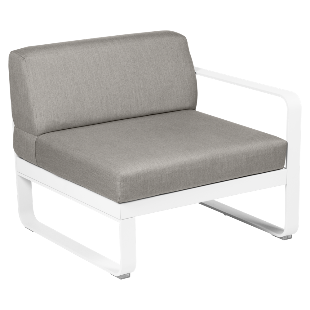 BELLEVIE 1-SEATER RIGHT MODULE-TAUPE GREY CUSHION