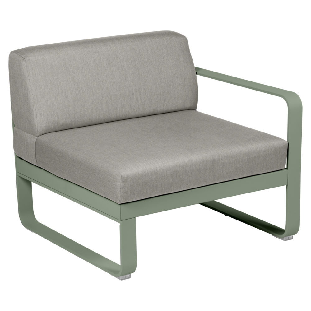 BELLEVIE 1-SEATER RIGHT MODULE-TAUPE GREY CUSHION