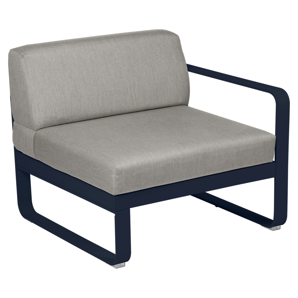 BELLEVIE 1-SEATER RIGHT MODULE-TAUPE GREY CUSHION
