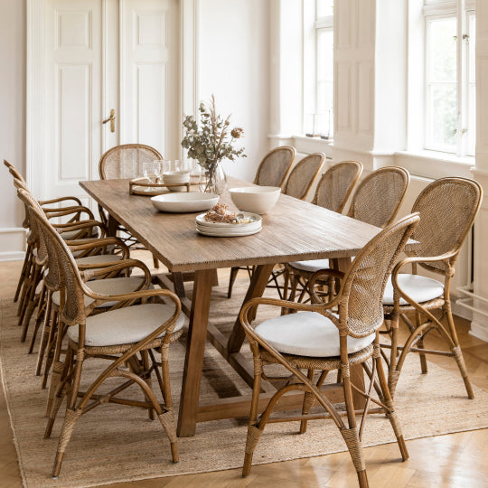 Lucas Teak Dining Table 240x100cm