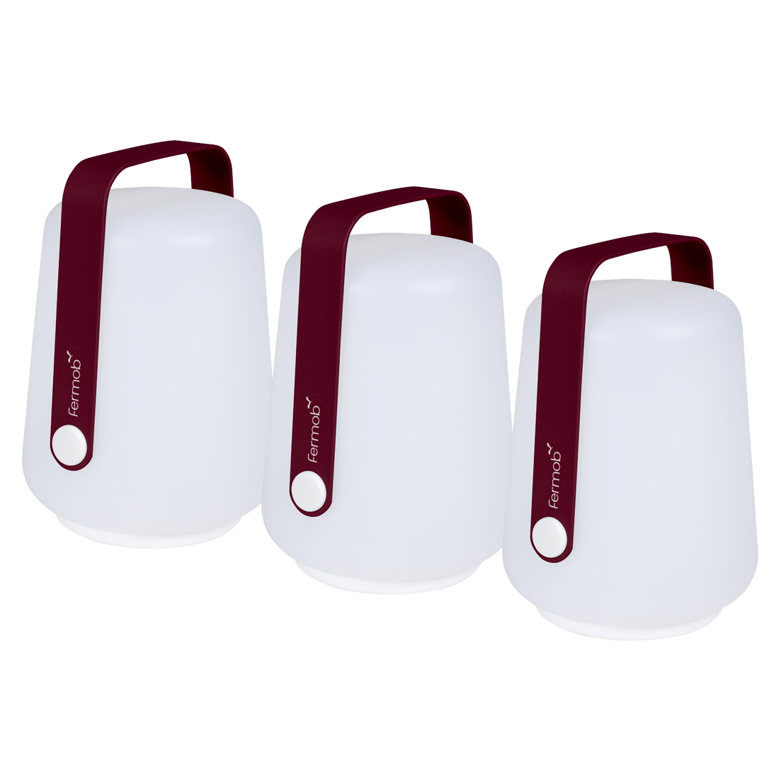 BALAD LAMP SET OF 3 H:12 CM