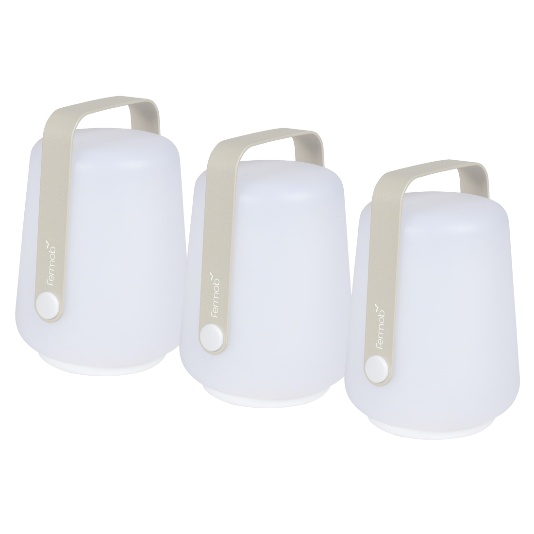 BALAD LAMP SET OF 3 H:12 CM