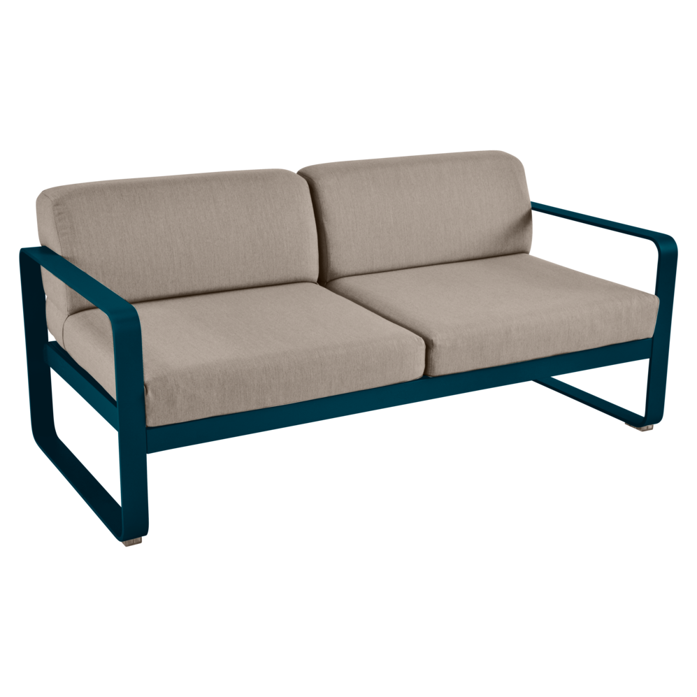 BELLEVIE 2-SEATER-GREY TAUPE CUSHION