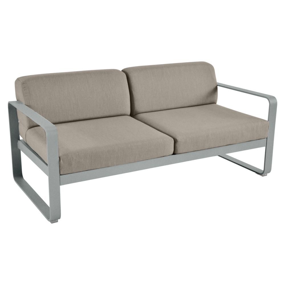 BELLEVIE 2-SEATER-GREY TAUPE CUSHION