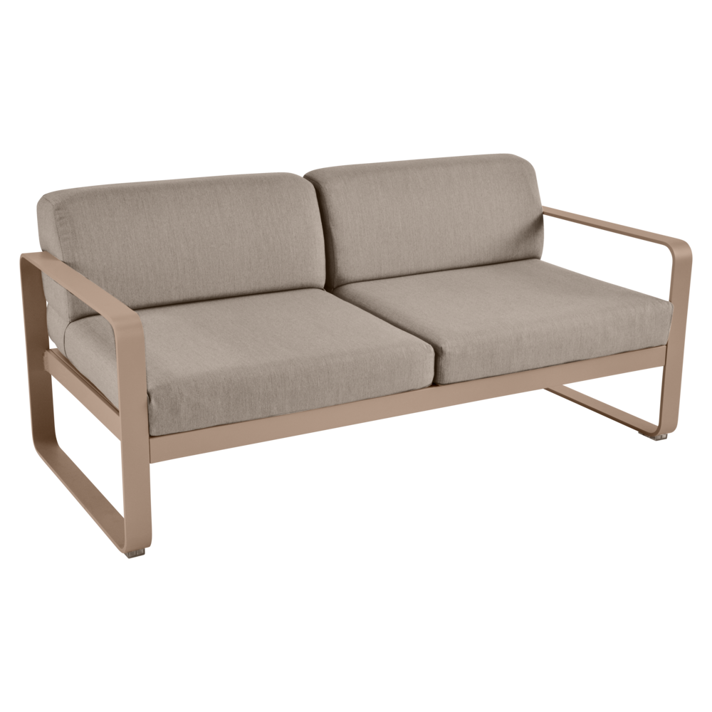 BELLEVIE 2-SEATER-GREY TAUPE CUSHION