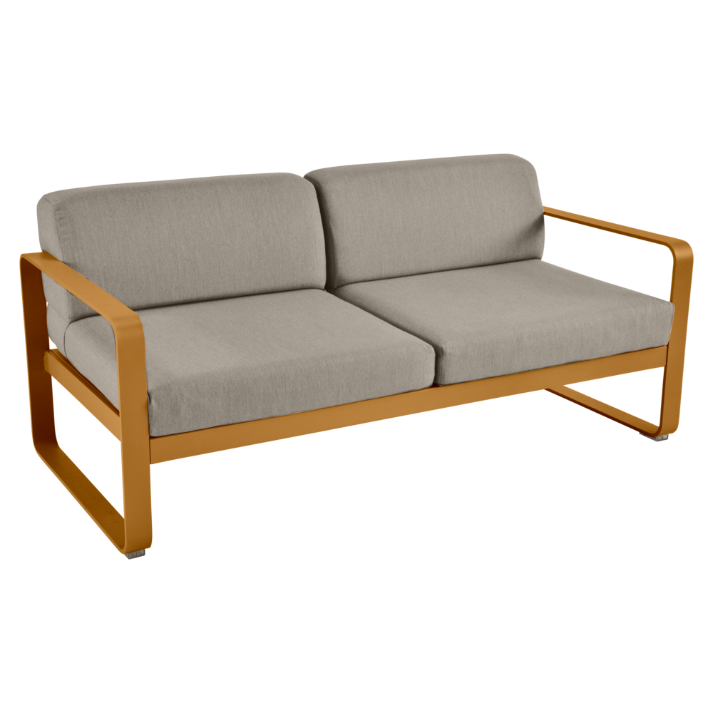 BELLEVIE 2-SEATER-GREY TAUPE CUSHION
