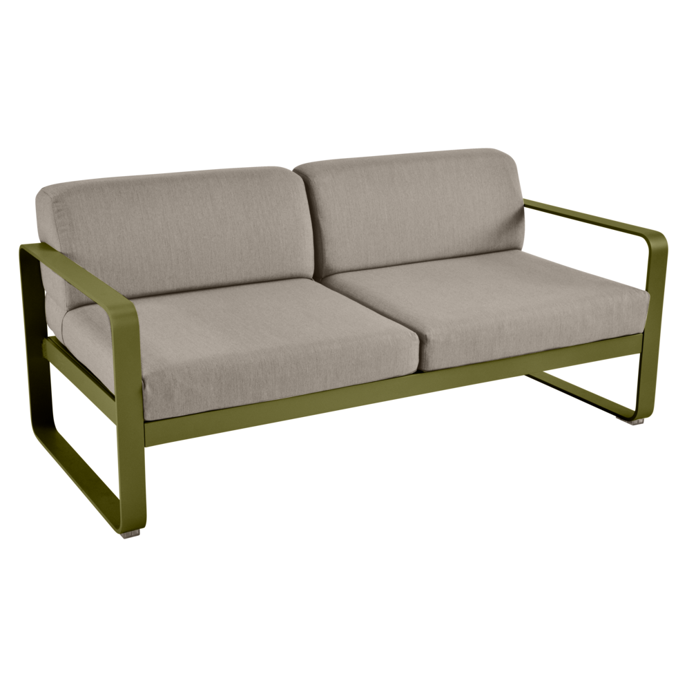 BELLEVIE 2-SEATER-GREY TAUPE CUSHION