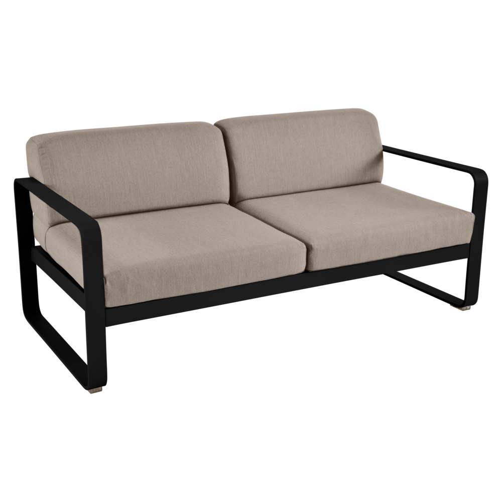 BELLEVIE 2-SEATER-GREY TAUPE CUSHION