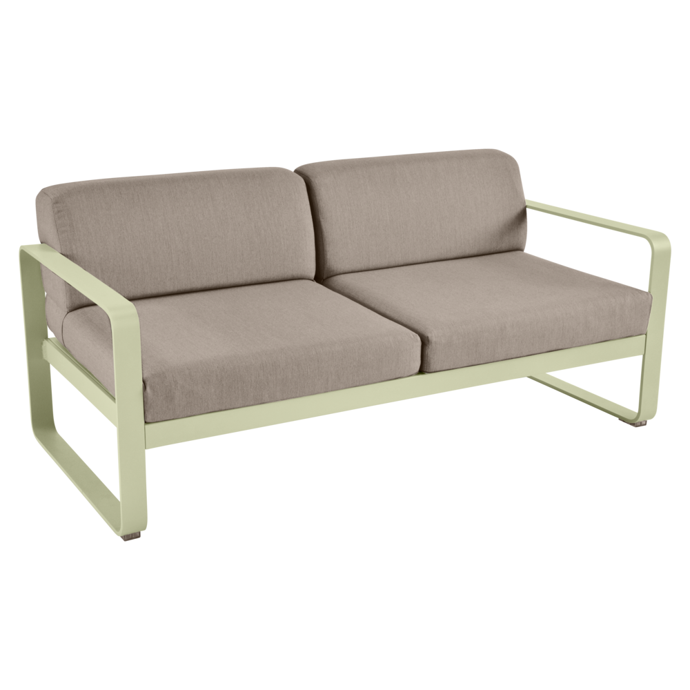 BELLEVIE 2-SEATER-GREY TAUPE CUSHION