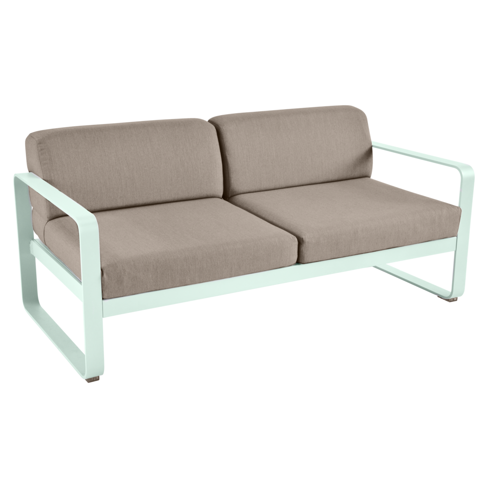 BELLEVIE 2-SEATER-GREY TAUPE CUSHION