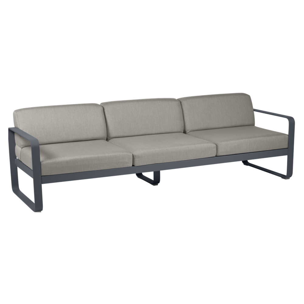 BELLEVIE 3-SEATER-GREY TAUPE CUSHION