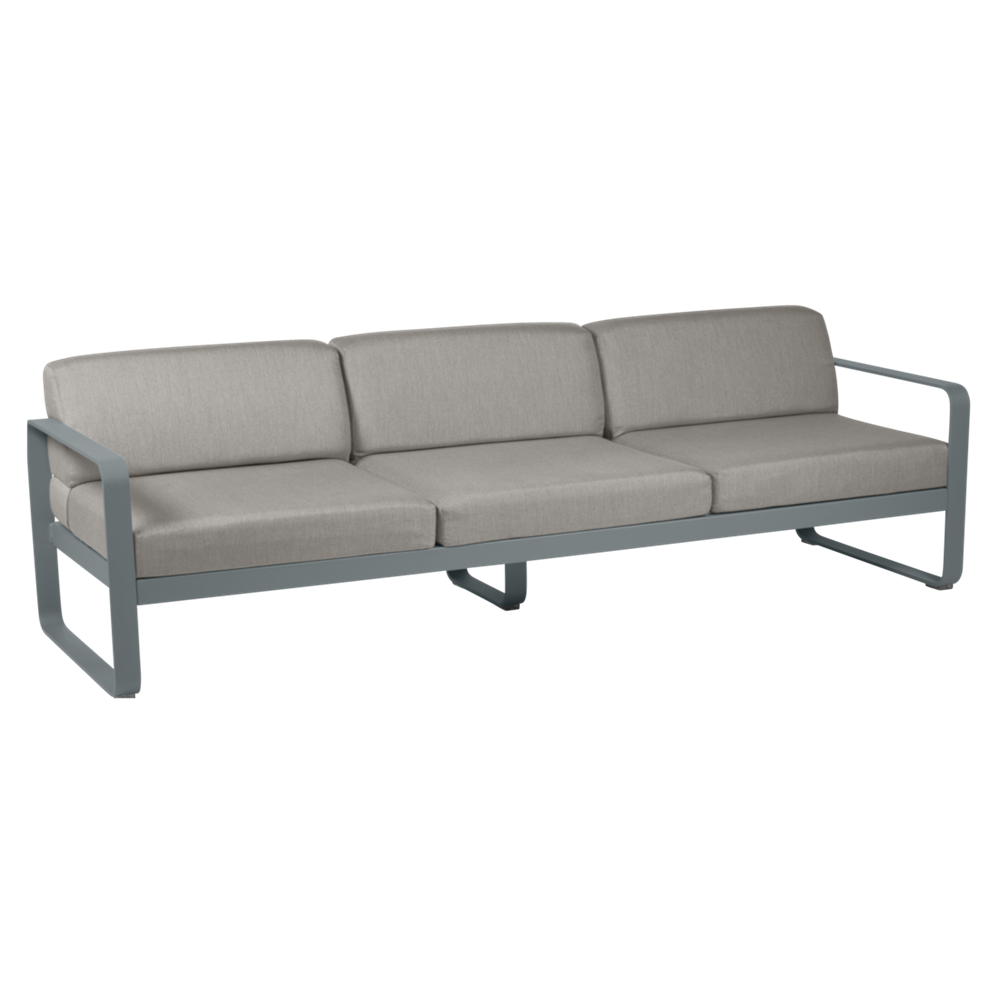 BELLEVIE 3-SEATER-GREY TAUPE CUSHION