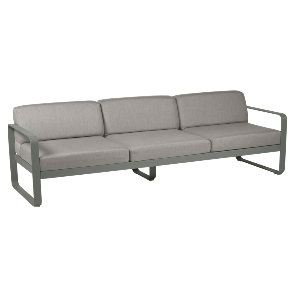 BELLEVIE 3-SEATER-GREY TAUPE CUSHION
