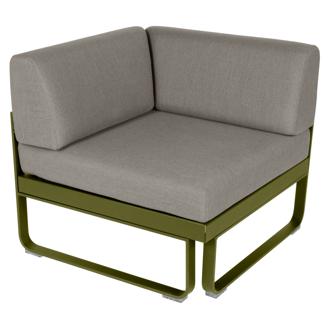 BELLEVIE 1-SEATER CORNER MODULE-TAUPE GREY CUSHION