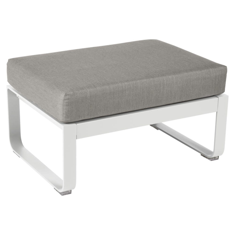 BELLEVIE 1-SEATER OTTOMAN-GREY TAUPE