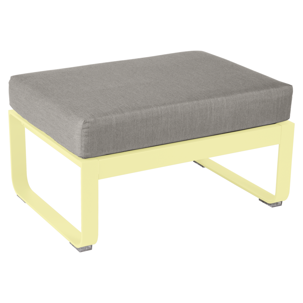 BELLEVIE 1-SEATER OTTOMAN-GREY TAUPE