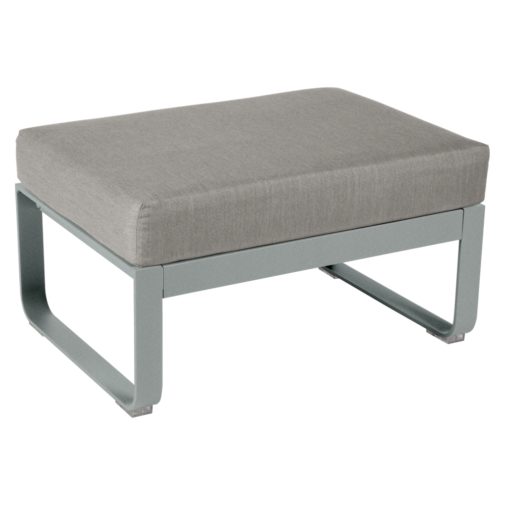 BELLEVIE 1-SEATER OTTOMAN-GREY TAUPE