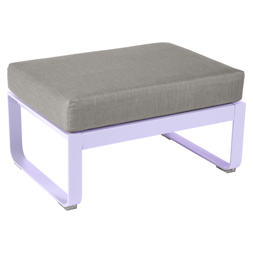 BELLEVIE 1-SEATER OTTOMAN-GREY TAUPE