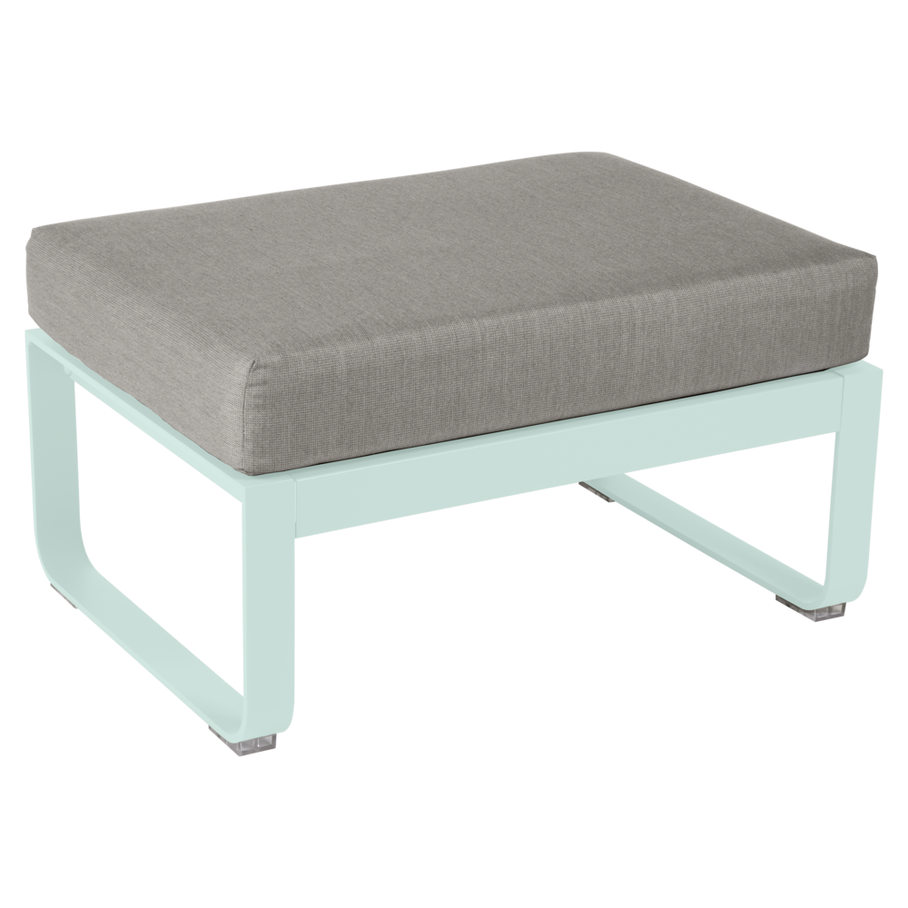 BELLEVIE 1-SEATER OTTOMAN-GREY TAUPE
