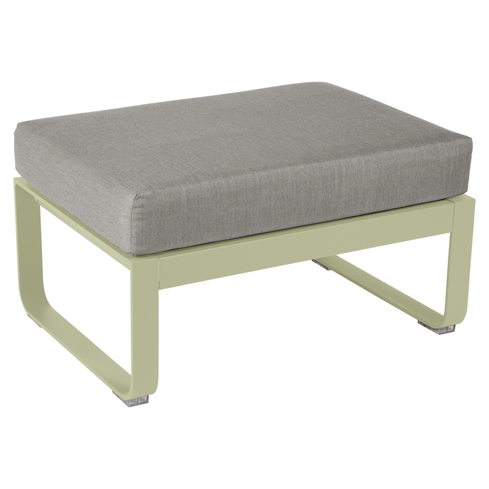 BELLEVIE 1-SEATER OTTOMAN-GREY TAUPE