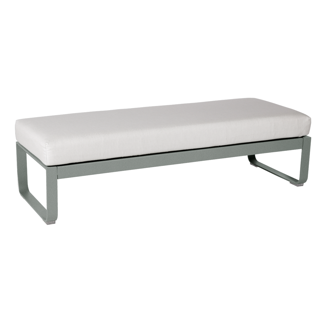 BELLEVIE 2-SEATER OTTOMAN-OFF WHITE CUSHION