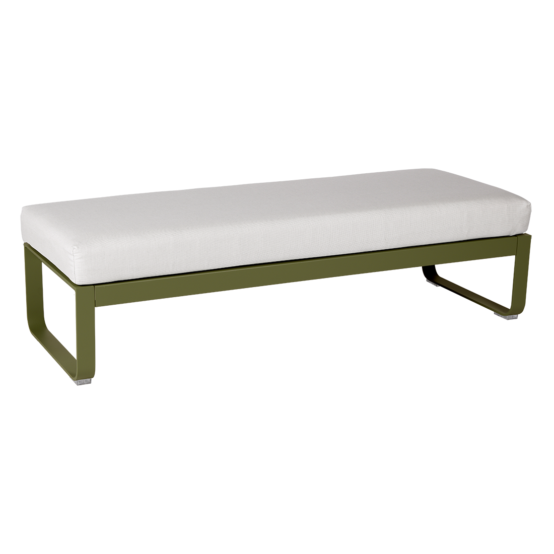 BELLEVIE 2-SEATER OTTOMAN-OFF WHITE CUSHION