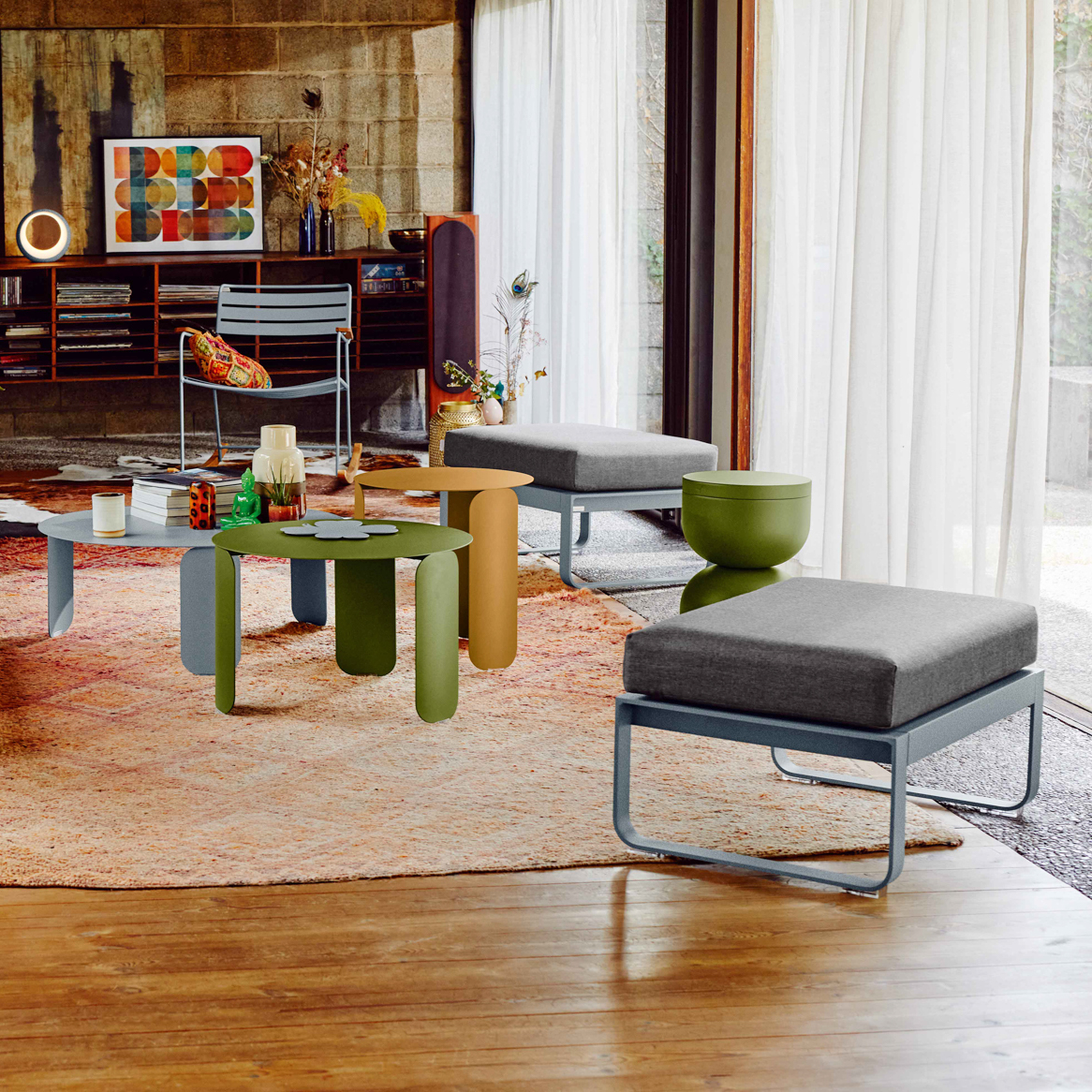 BELLEVIE 1-SEATER OTTOMAN