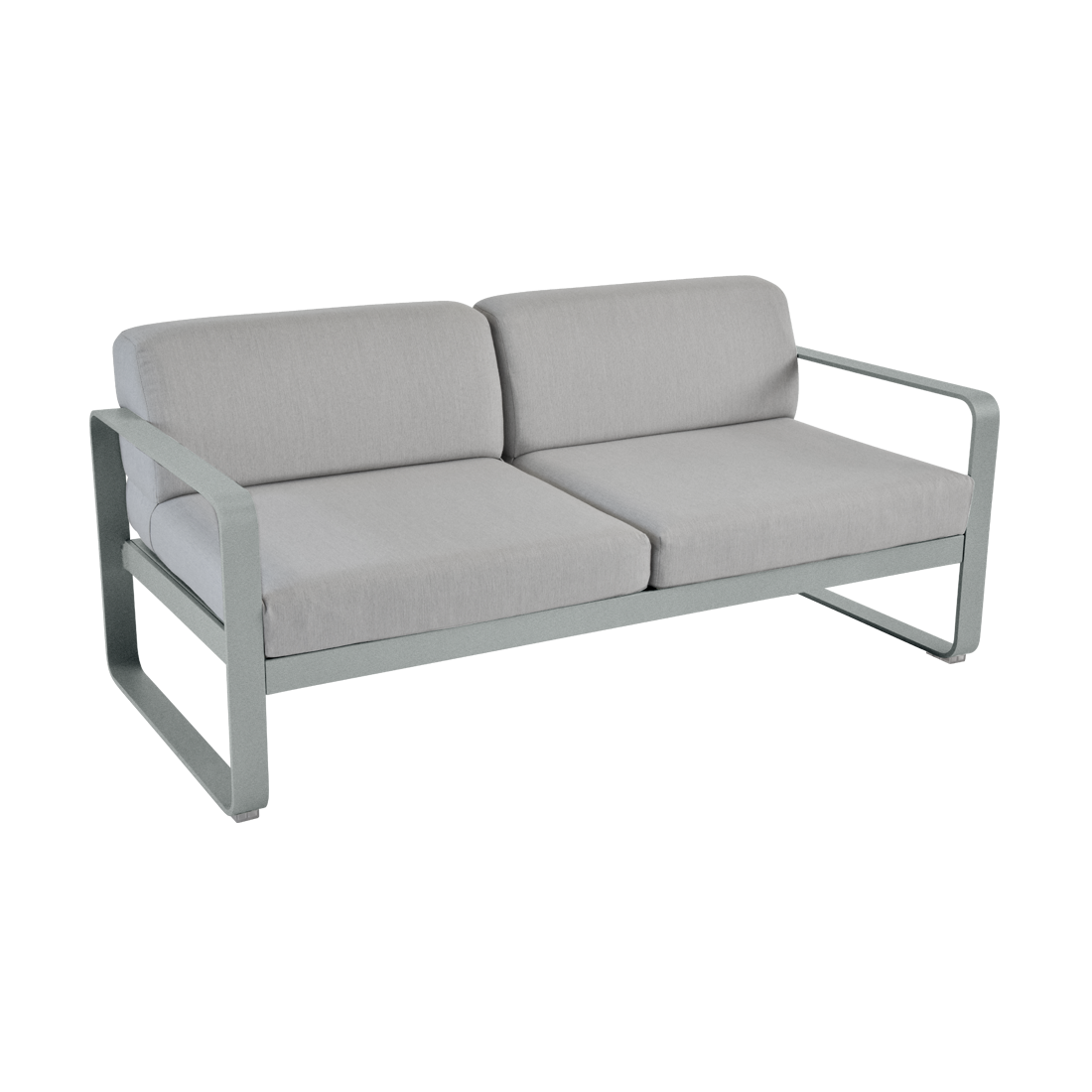 BELLEVIE 2-SEATER FLANNEL GREY CUSHION