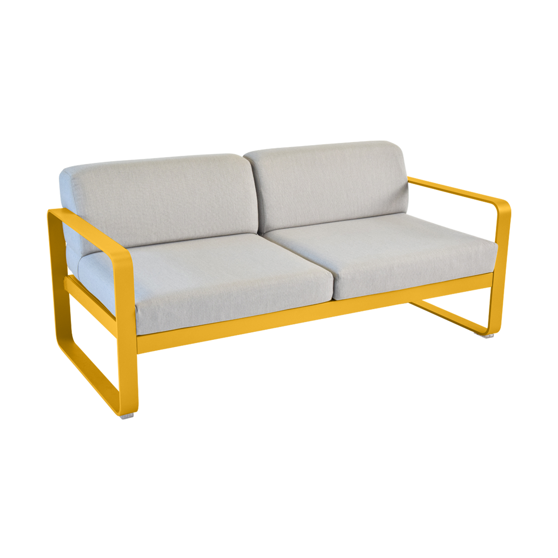BELLEVIE 2-SEATER-FLANNEL GREY CUSHION
