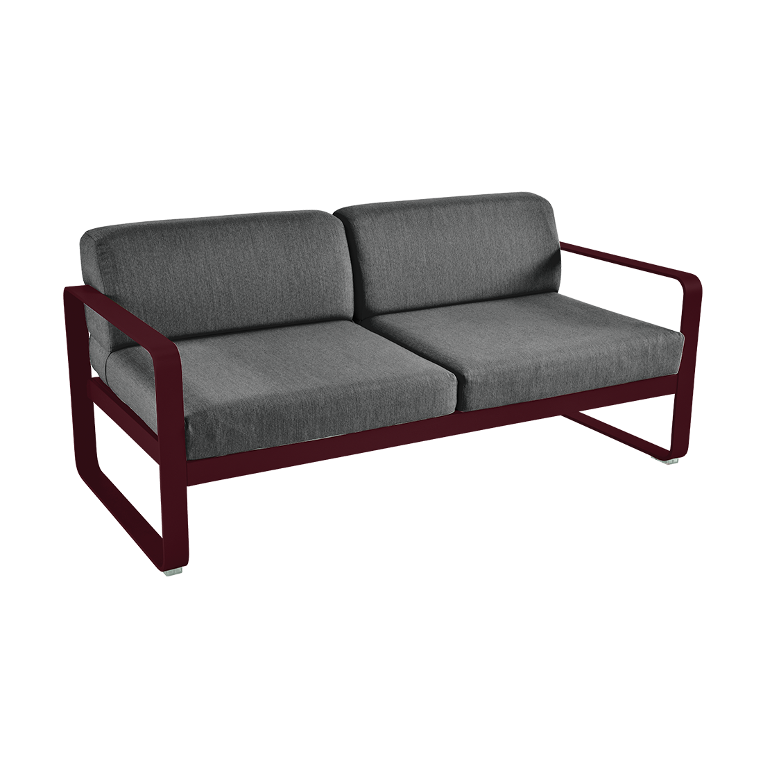 BELLEVIE 2-SEATER GRAPHITE GREY CUSHION