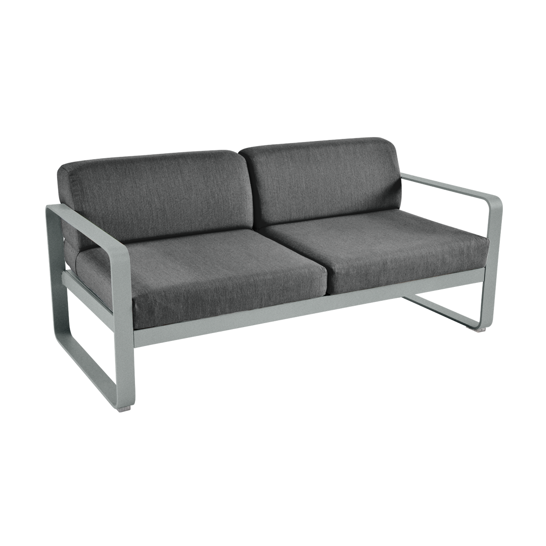 BELLEVIE 2-SEATER GRAPHITE GREY CUSHION