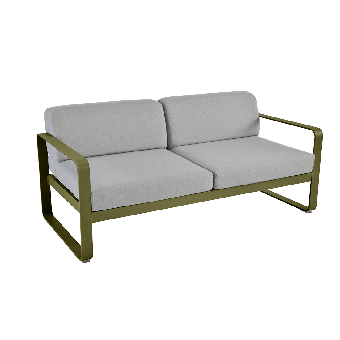 BELLEVIE 2-SEATER FLANNEL GREY CUSHION