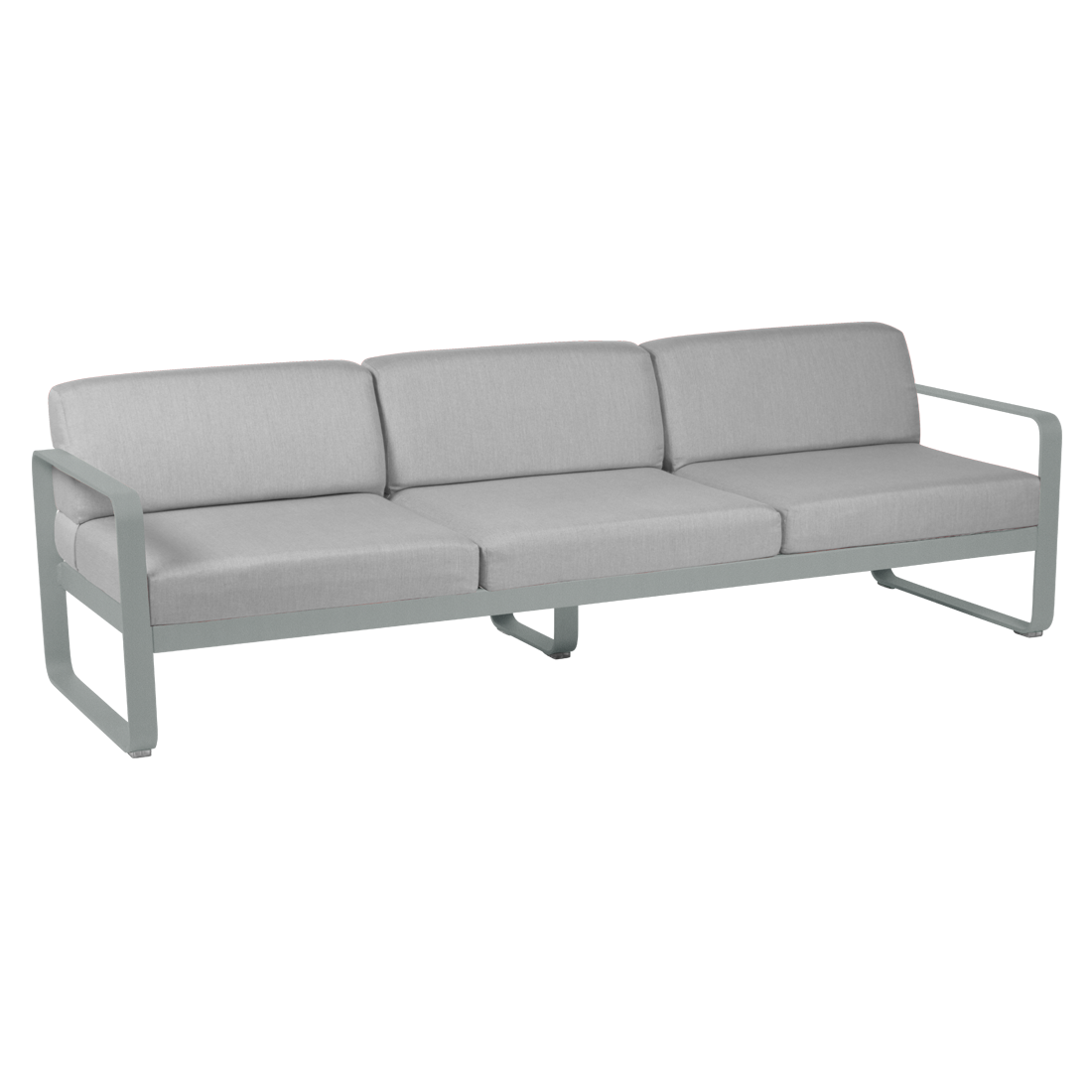 BELLEVIE 3-SEATER-FLANNEL GREY CUSHION