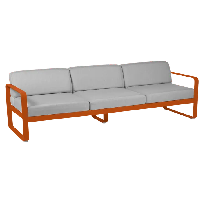 BELLEVIE 3-SEATER-FLANNEL GREY CUSHION