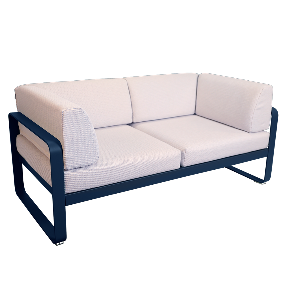 BELLEVIE 2-SEATER CLUB SOFA-PEARL CUSHION