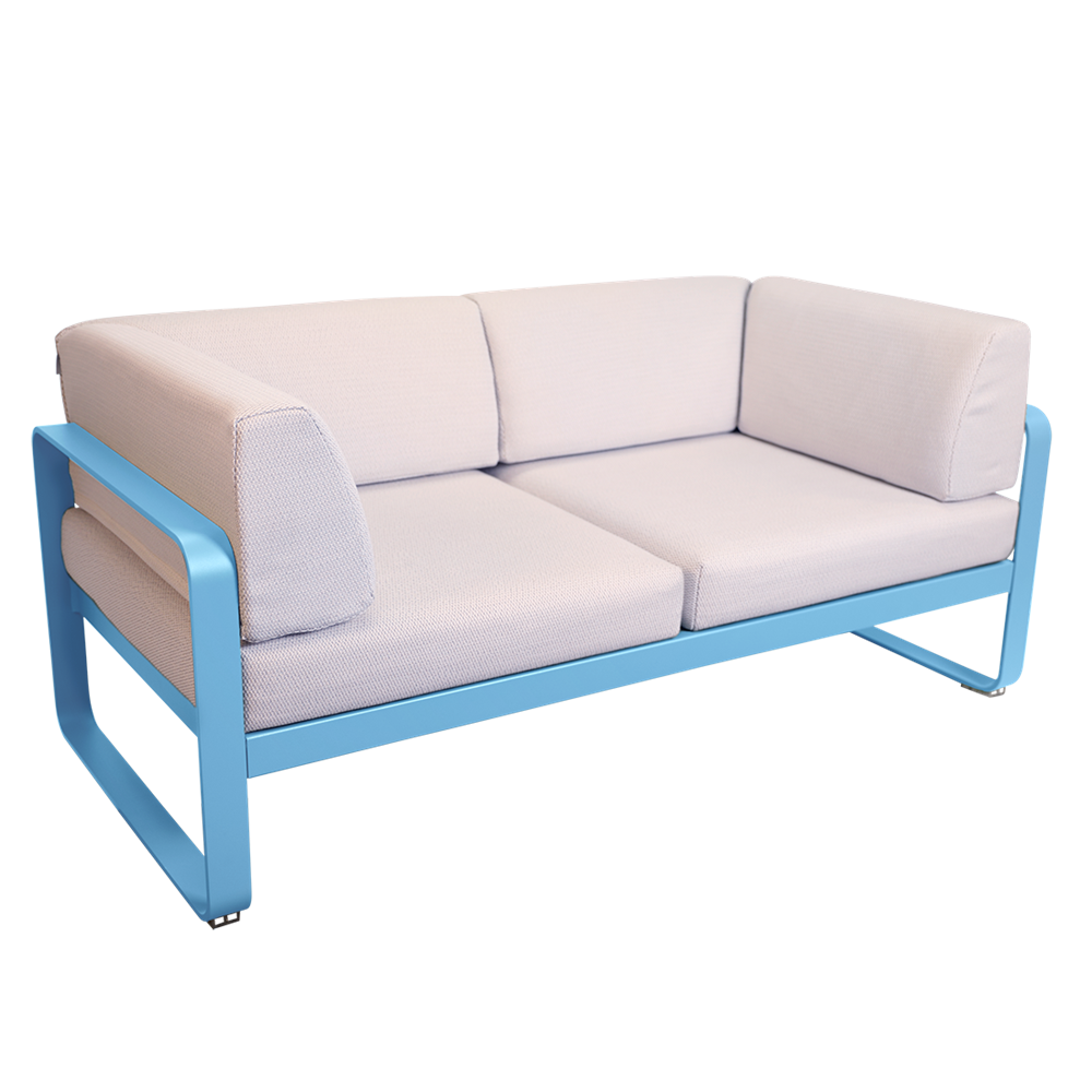 BELLEVIE 2-SEATER CLUB SOFA-PEARL CUSHION